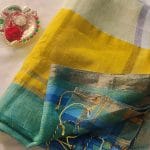 Organic Linen Sarees for Office Wear