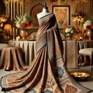 Ajrakh Saree for Your Wedding