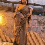 Pure Mul Cotton Sarees in Rich Coffee Shade