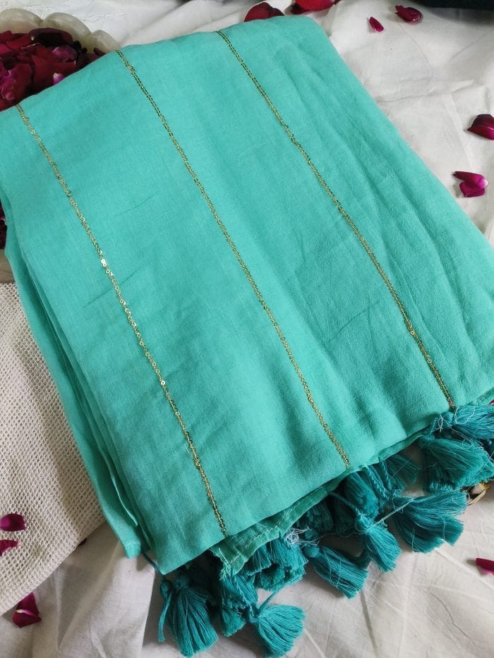 Mul Cotton Sarees For Office Wear