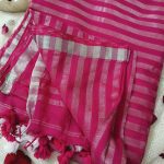 Pure Mul Cotton Sarees Online in Pink Colour