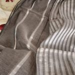 Silk Tissue Saree For Office Work IN Grey Colour