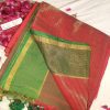 Pure Mul Cotton Sarees for Teachers in Maroon Colour