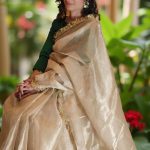 Champion Cotton tissue Saree for Working Professionals