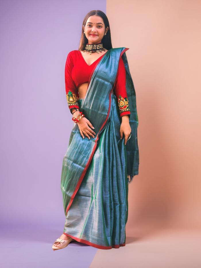 How to Style Cotton Sarees for Office Wear