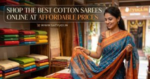 Shop the Best Cotton Sarees Online at Affordable Prices